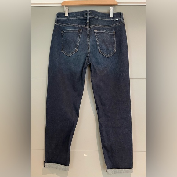 MOTHER The Dropout Boyfriend Jeans in No Play Size 25 - Picture 2 of 4